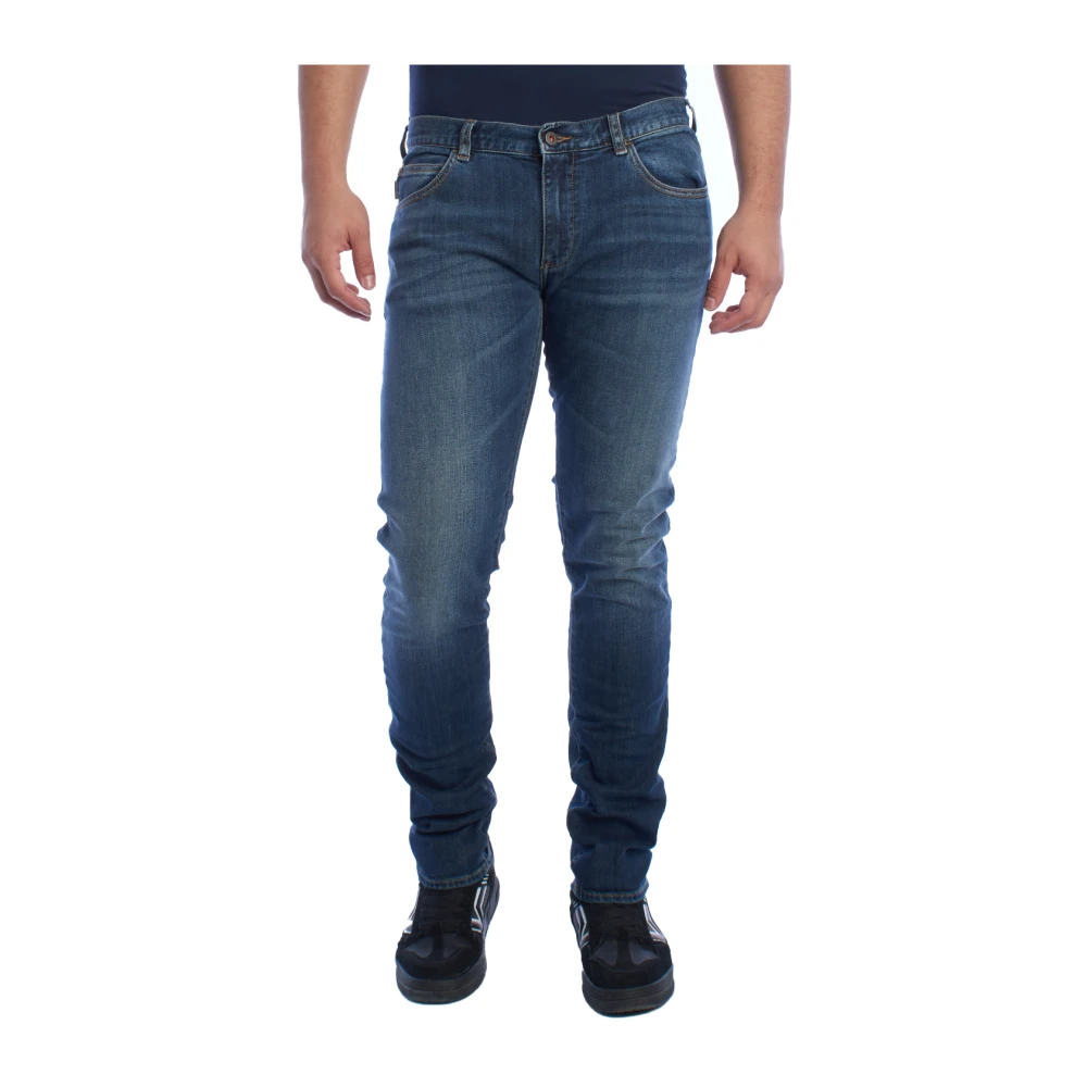 Emporio Armani Men's Blue Modern Skinny Fit Denim Jeans - Slim Fit Jeans - W29 - Jeans