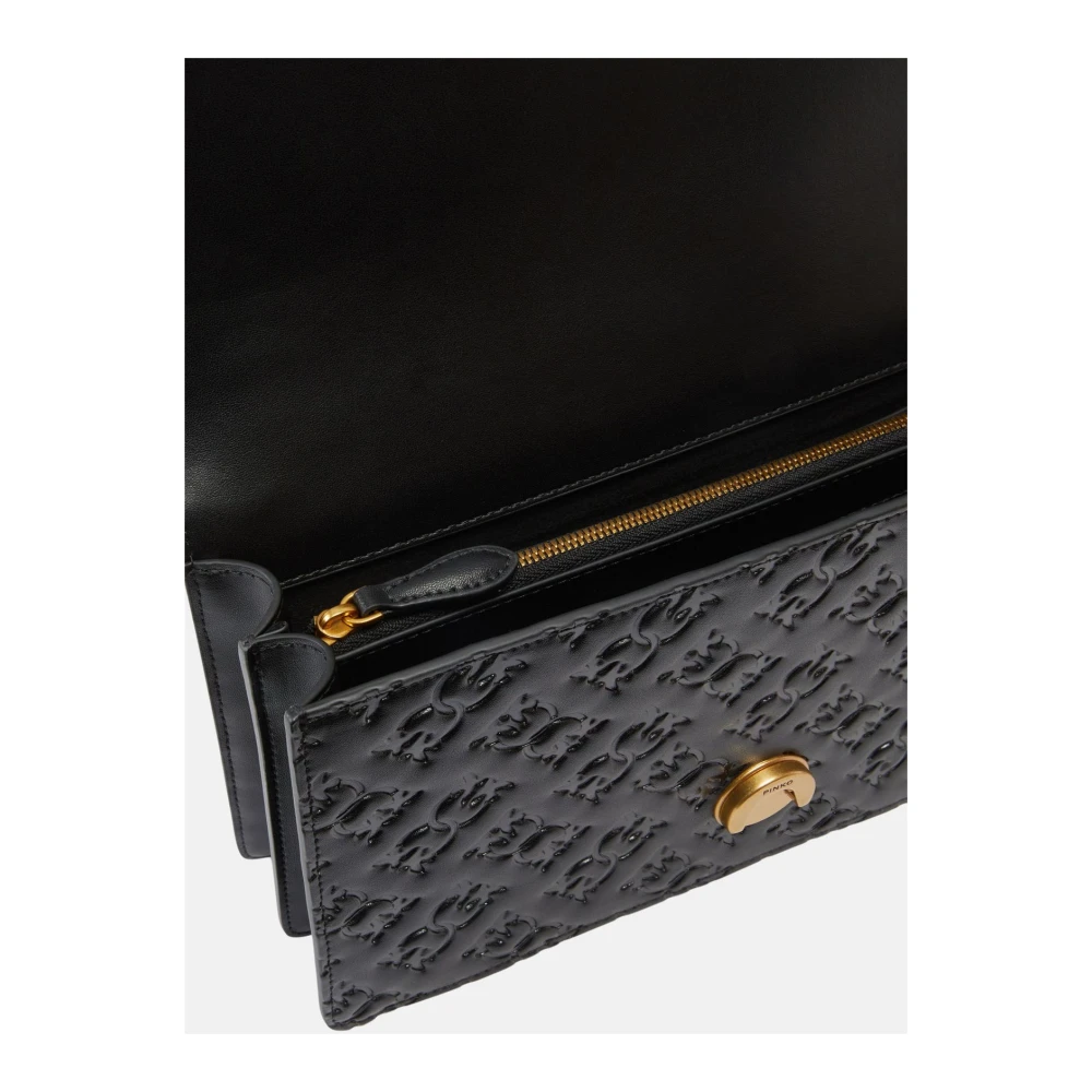 pinko Stijlvolle Handtas voor Trendy Vrouwen Black Dames