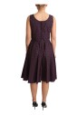chic-polka-dotted-a-line-sleeveless-dress