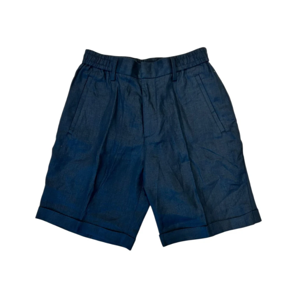 Liu Jo Men's Blue Trousers - Casual Shorts - 2XL - Shorts