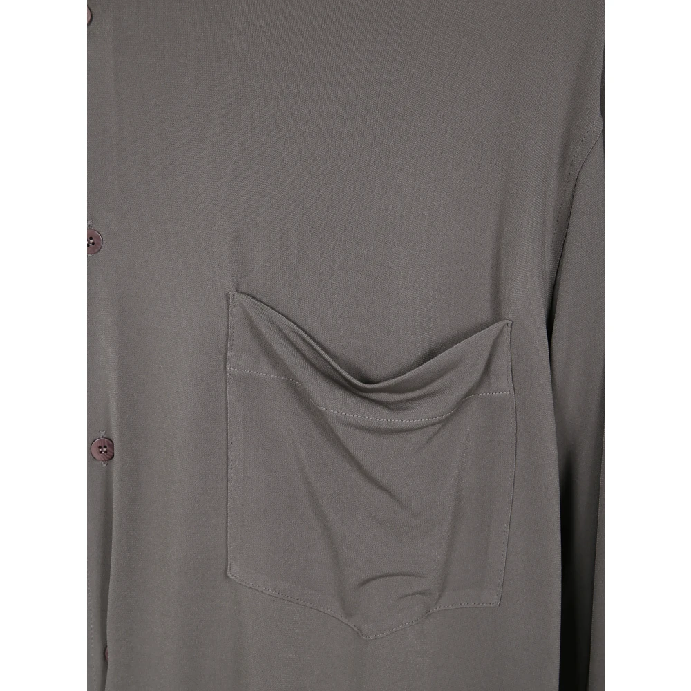 Magliano Stijlvolle Geknoopte Shirt Brown Heren