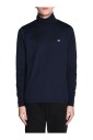 collection-de-pulls-bleus-a-col-roule