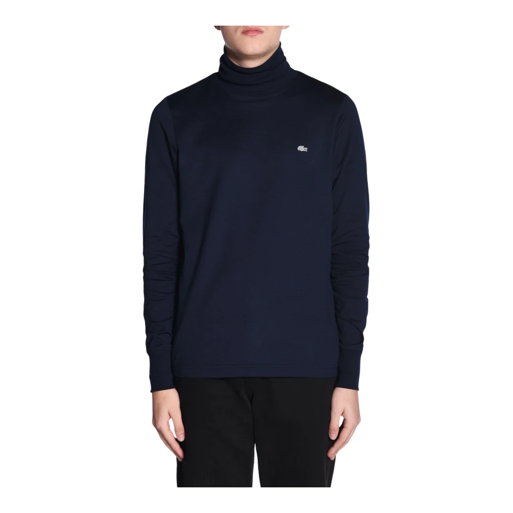 Lacoste Men's Blue Turtlenecks, Xs, Jumper Collection Turtleneck