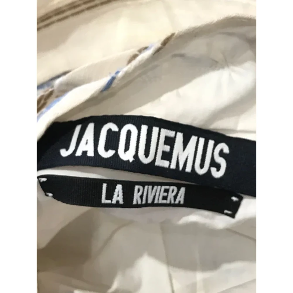 Jacquemus Pre-owned Fabric dresses Beige Dames