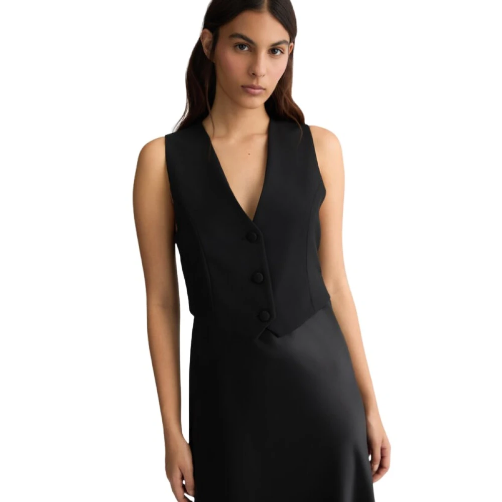 Liu Jo - Jackets > Vests - Black - Liu Jo - Modalova