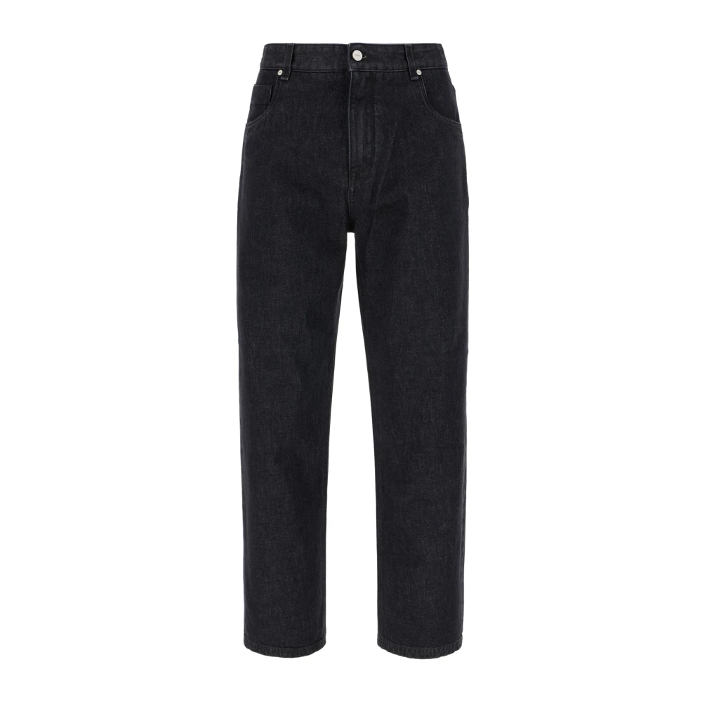 Fendi Klassieke Denim Jeans voor dagelijks gebruik Black Heren