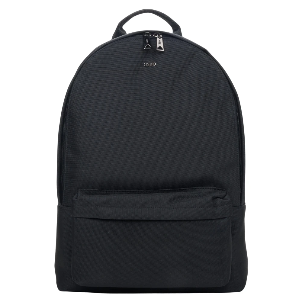 Estro Heren Zwarte Rugzak met Zachte Schouderbanden Er00114150 Black Heren