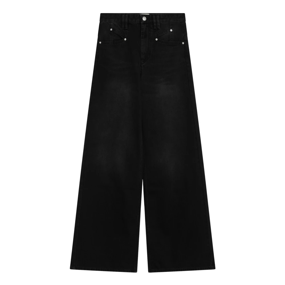 Isabel marant Flared Jeans Collectie Black Dames