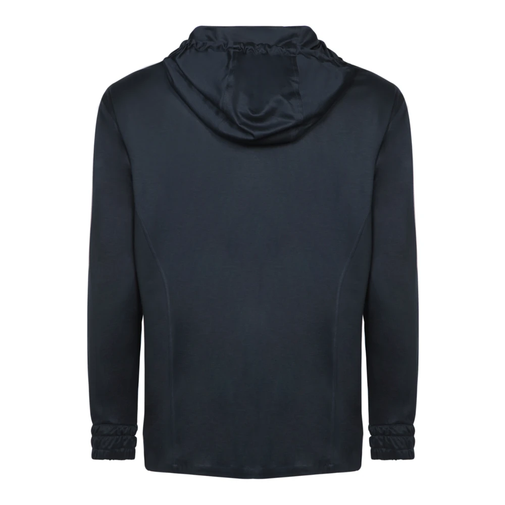 Kiton Blauwe Sweatshirt voor Mannen Blue Heren