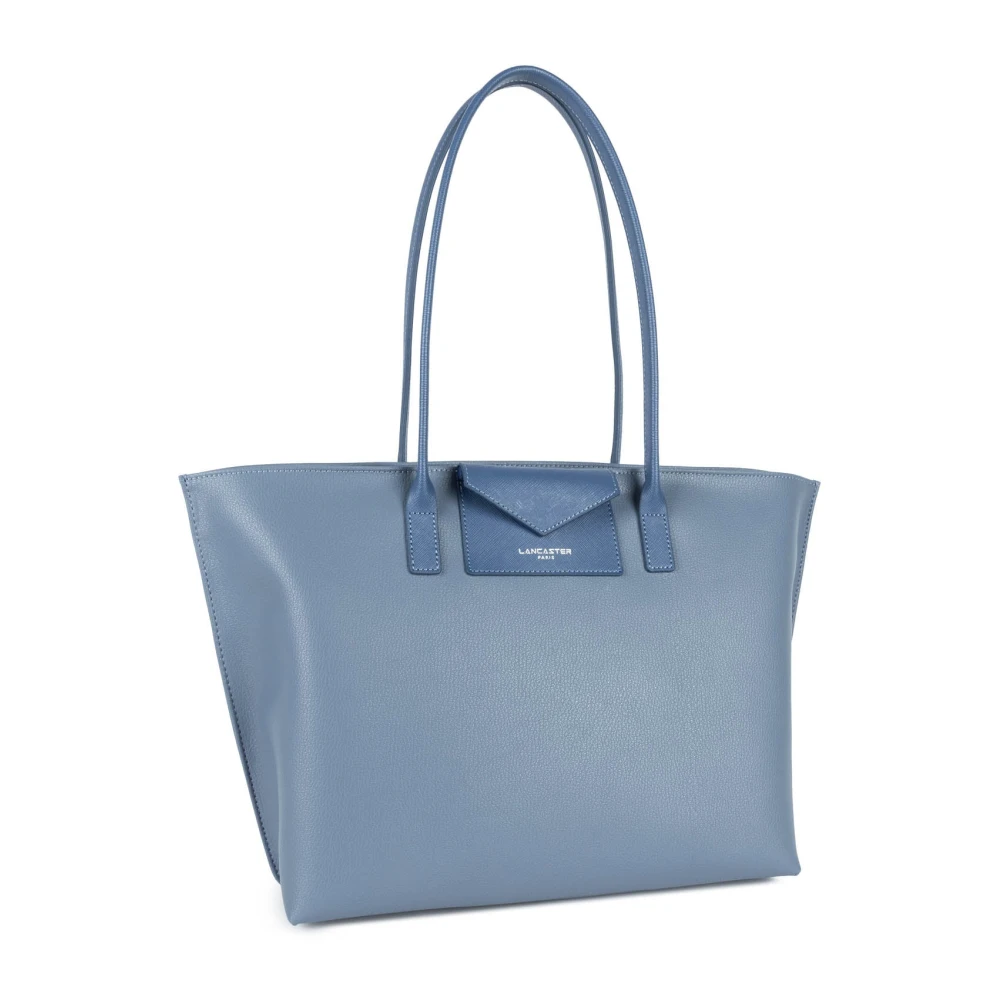 Lancaster Ritssluiting Schoudertas Maya Blauw Blue Dames