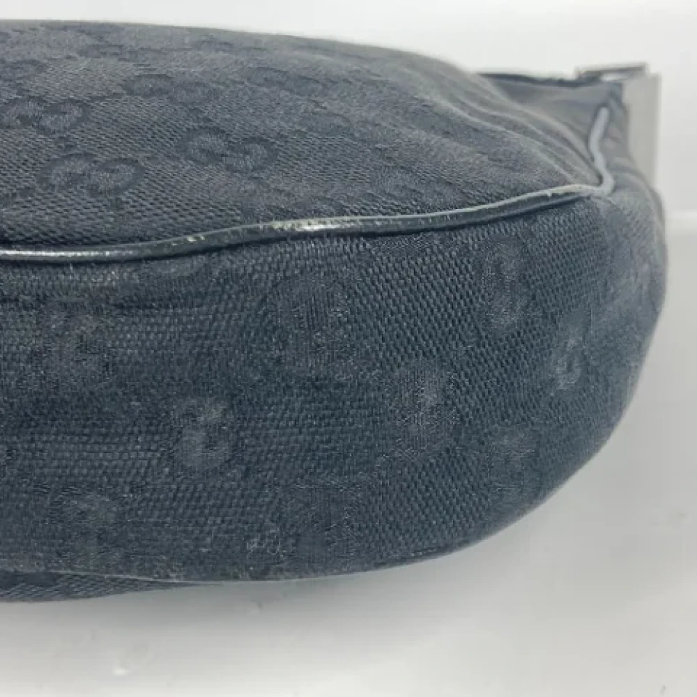 Gucci Vintage Pre-owned Canvas gucci-bags Black Heren