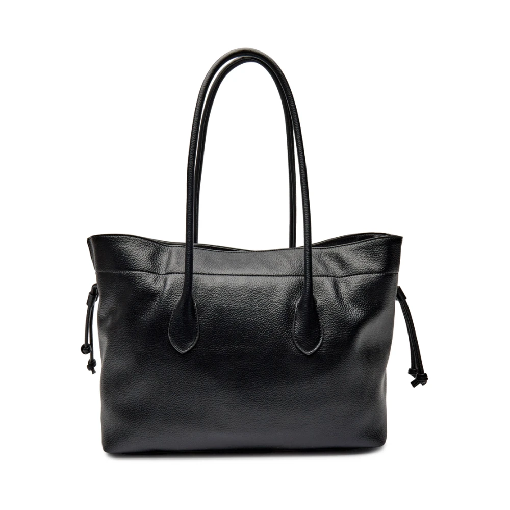 Twinset Zwarte Shopper Tote Tas Stijlvol Modern Black Dames