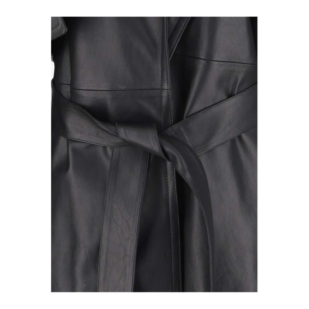 Armarium Stijlvolle Leren Jas Black Dames