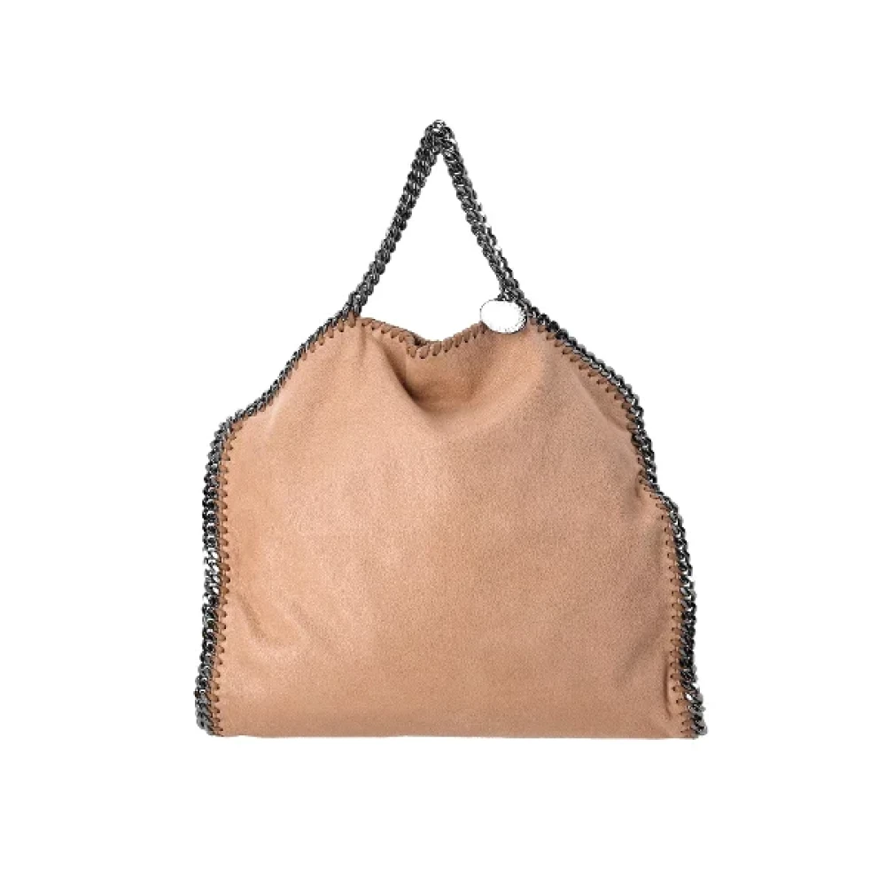 Stella McCartney Pre-owned Leather totes Beige Dames