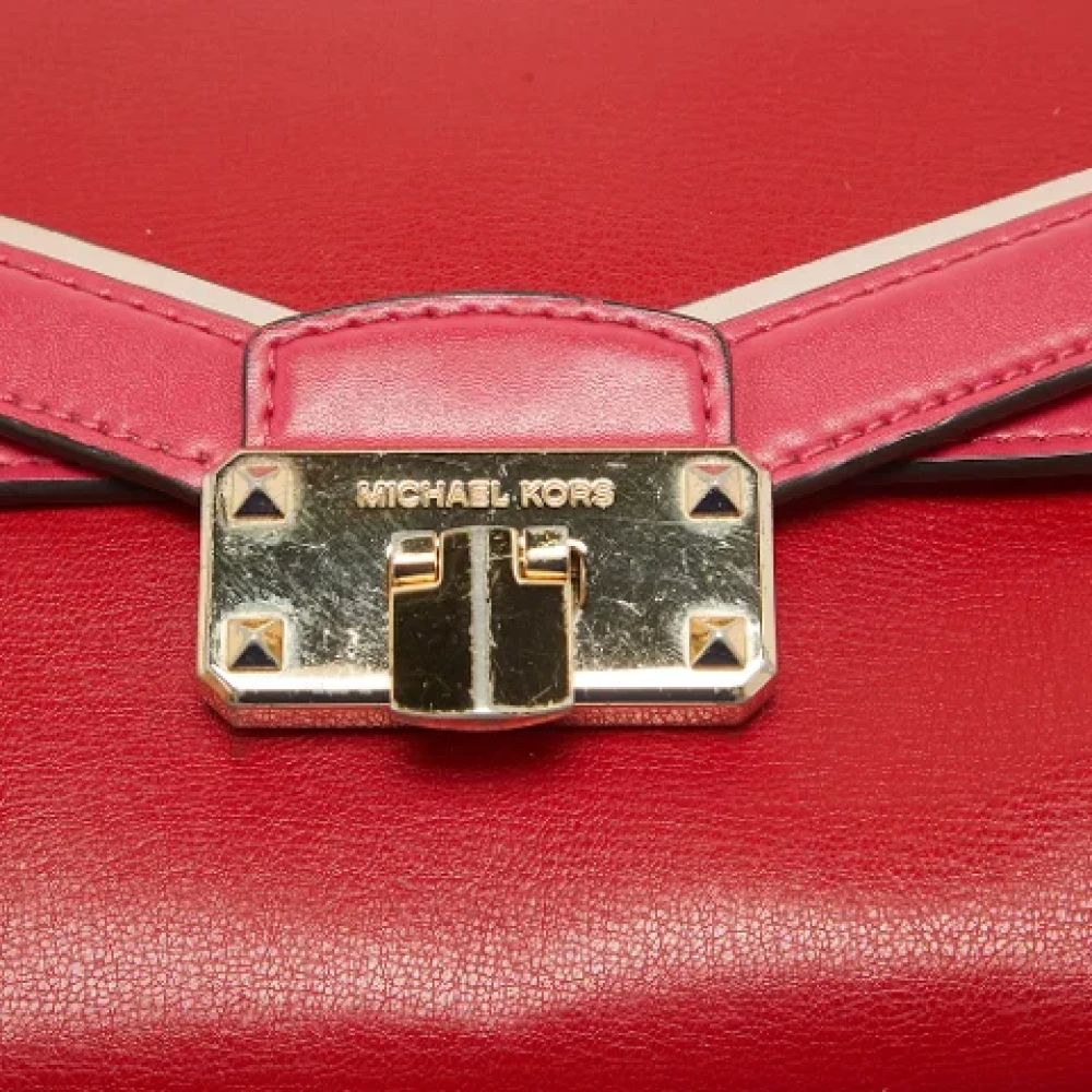 Michael Kors Pre-owned Leather handbags Pink Dames