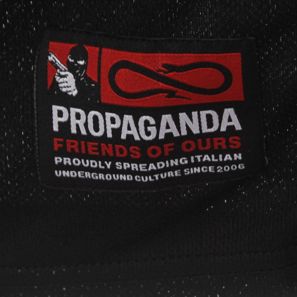 Propaganda Zwarte Mesh Basketbal Tanktop Black Heren