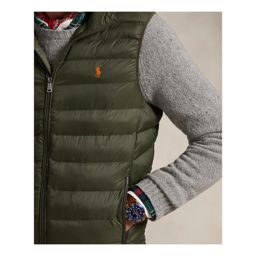 Ralph Lauren Stijlvol Bodywarmer Vest Green Heren