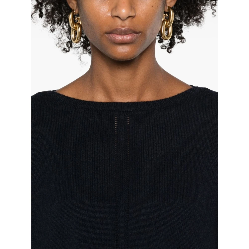 Fabiana Filippi Blauwe bovenkleding Aw24 Damesmode Black Dames
