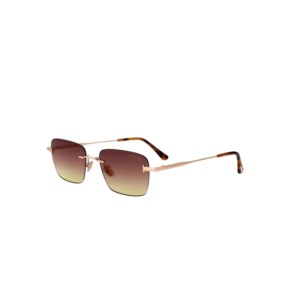 Tom Ford Unisex Yellow Sunglasses, 54 Mm, Jake-02 Sunglasses