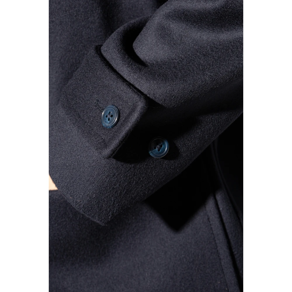 Officine Générale Wollen jas Blue Heren