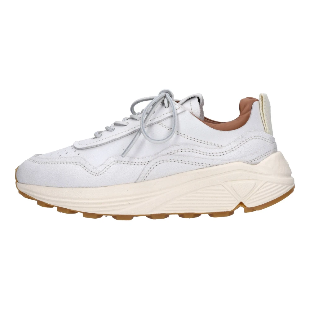 Buttero B9901 Leather Sneakers Dames Schoenen Wit