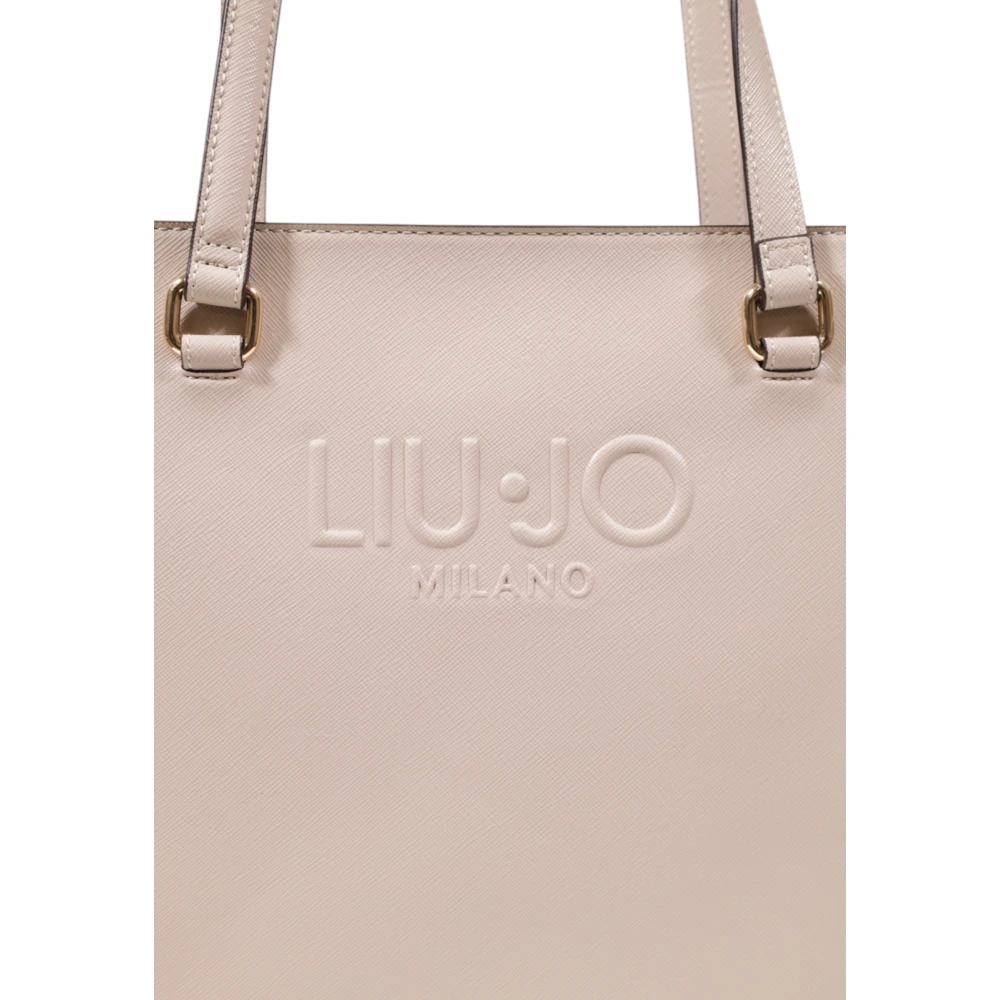 Liu Jo Grote Tassen Collectie voor Vrouwen van Polyurethaan Beige Dames