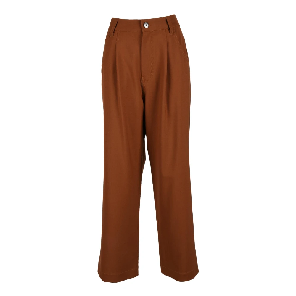 Trousers > Wide Trousers - - Brunello Cucinelli - Modalova