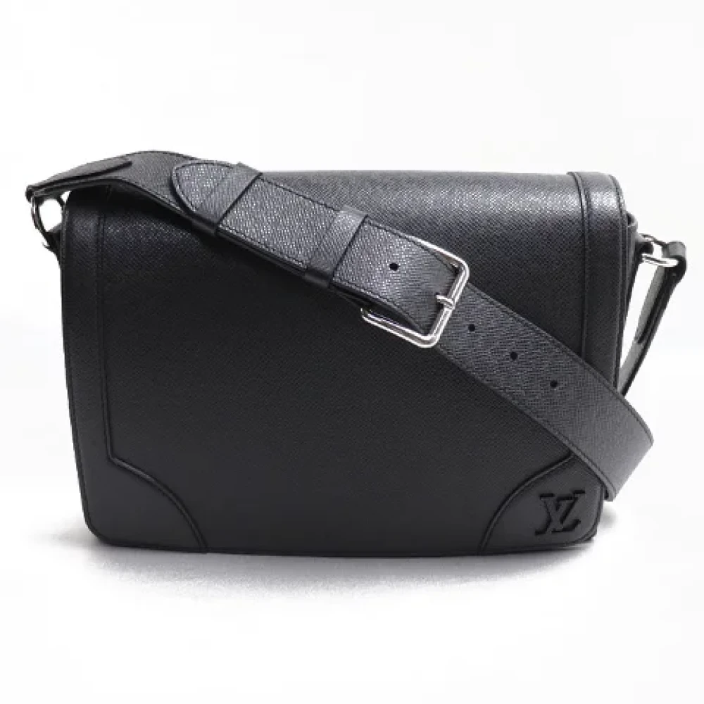 Louis Vuitton Vintage Pre-owned Canvas crossbody-bags Black Dames