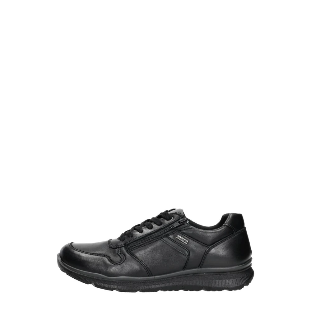 IMac Benthic Veterschoenen Laag Heren Schoenen Zwart