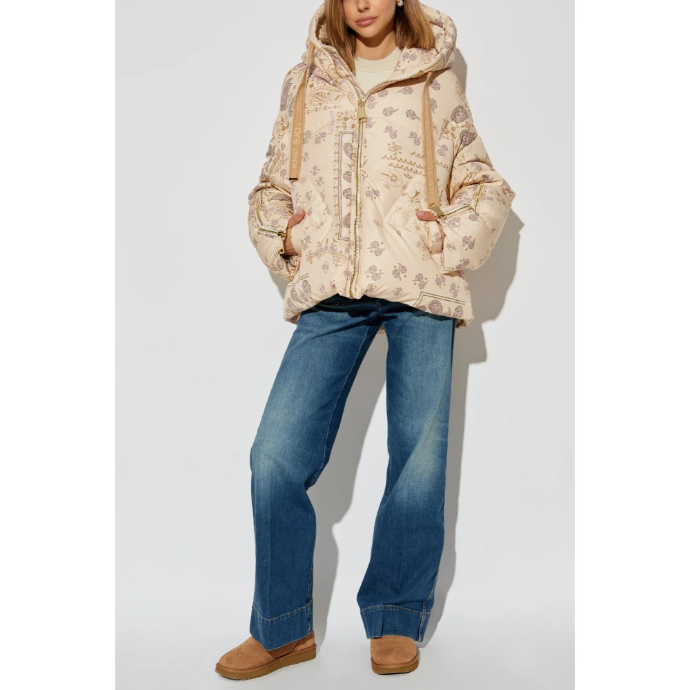 Khrisjoy Donsjack met paisley-print Beige Dames