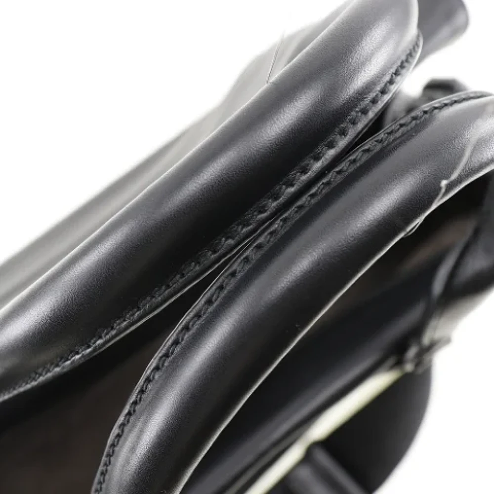 Bottega Veneta Vintage Pre-owned Leather handbags Black Dames
