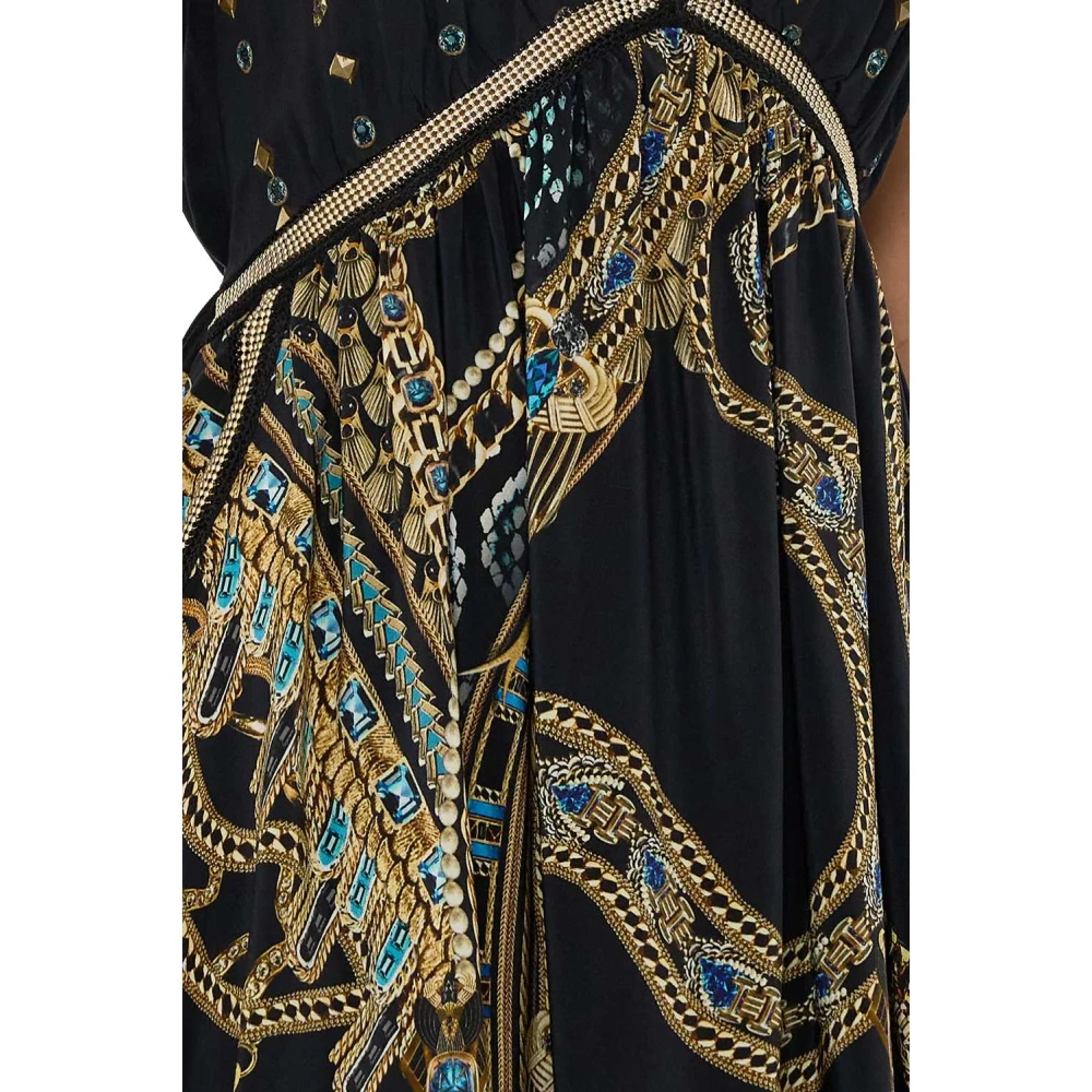 Camilla Strappy High Low Jurk BEL ME Cleopatra Multicolor Dames