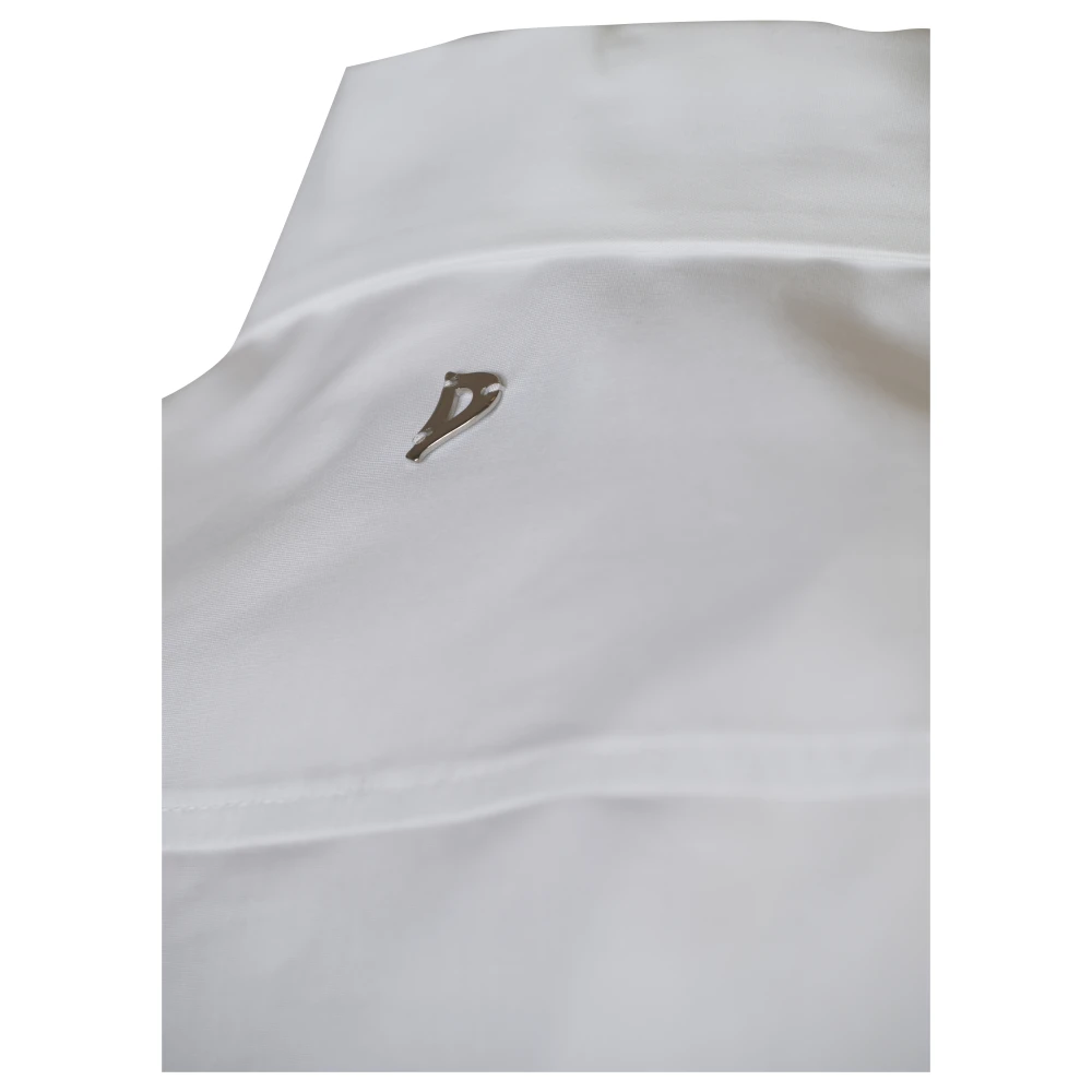 Dondup Stijlvolle Overhemden Collectie White Dames