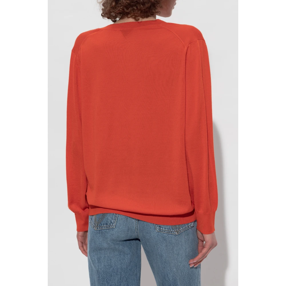 Bottega Veneta Kasjmier trui Red Dames