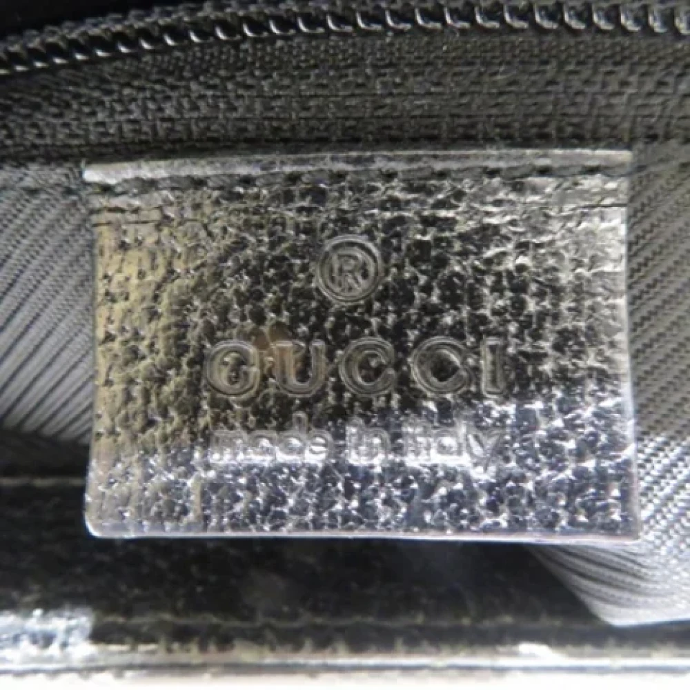 Gucci Vintage Pre-owned Canvas gucci-bags Black Dames