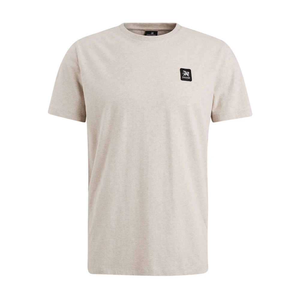 Vanguard Crewneck Jersey T-shirt Beige Heren