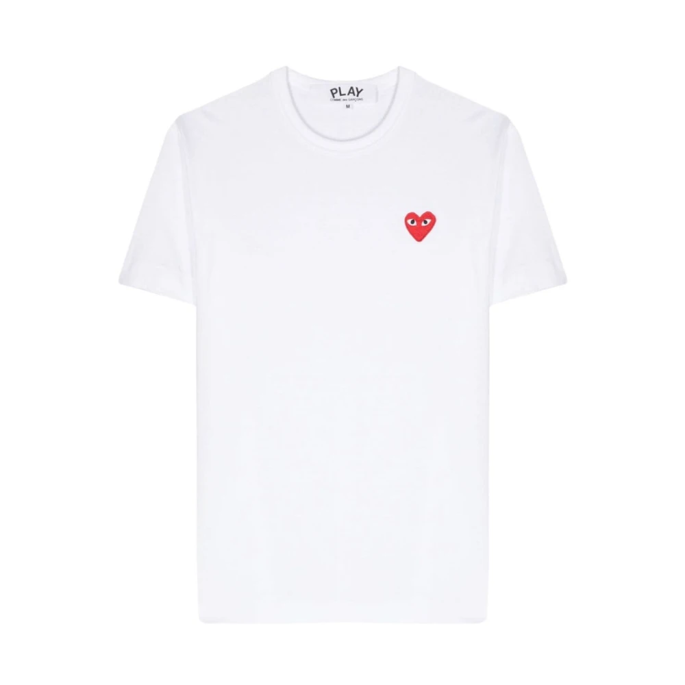 Comme des Garçons Play T-Shirt White Heren