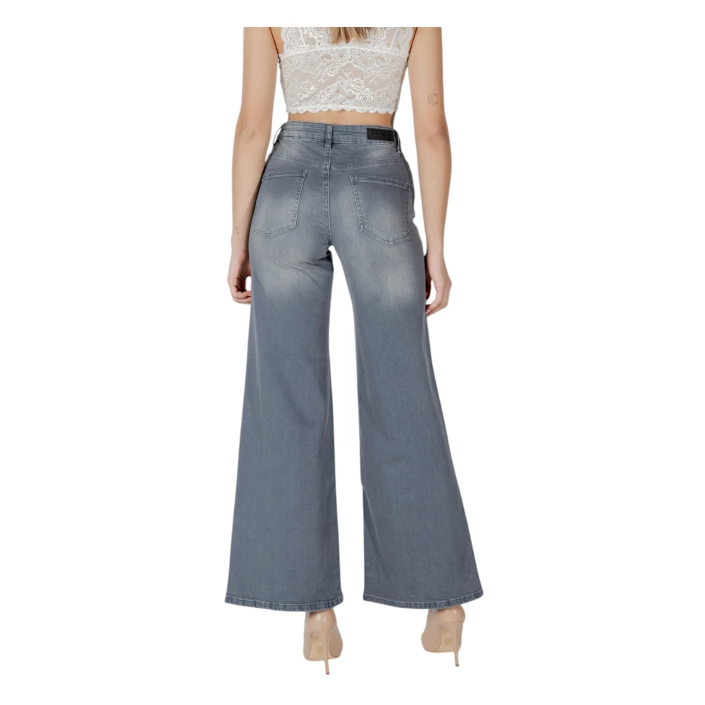 Ichi Bootcut Jeans voor dames Herfst Winter collectie Blue Dames