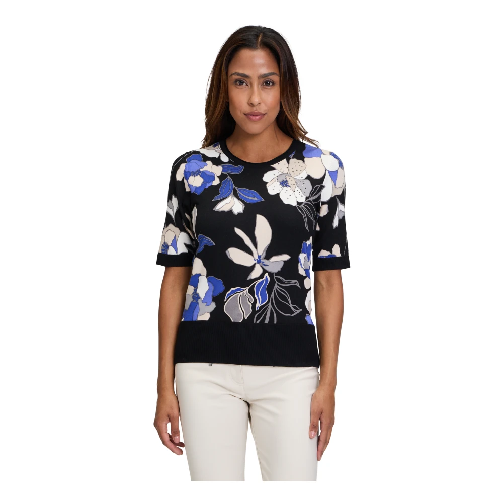 Betty Barclay Bloemen Fijngebreide Trui Multicolor Dames