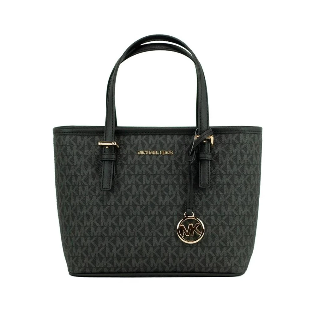 Michael Kors Jet Set Carryall Tote Bag Black Dames