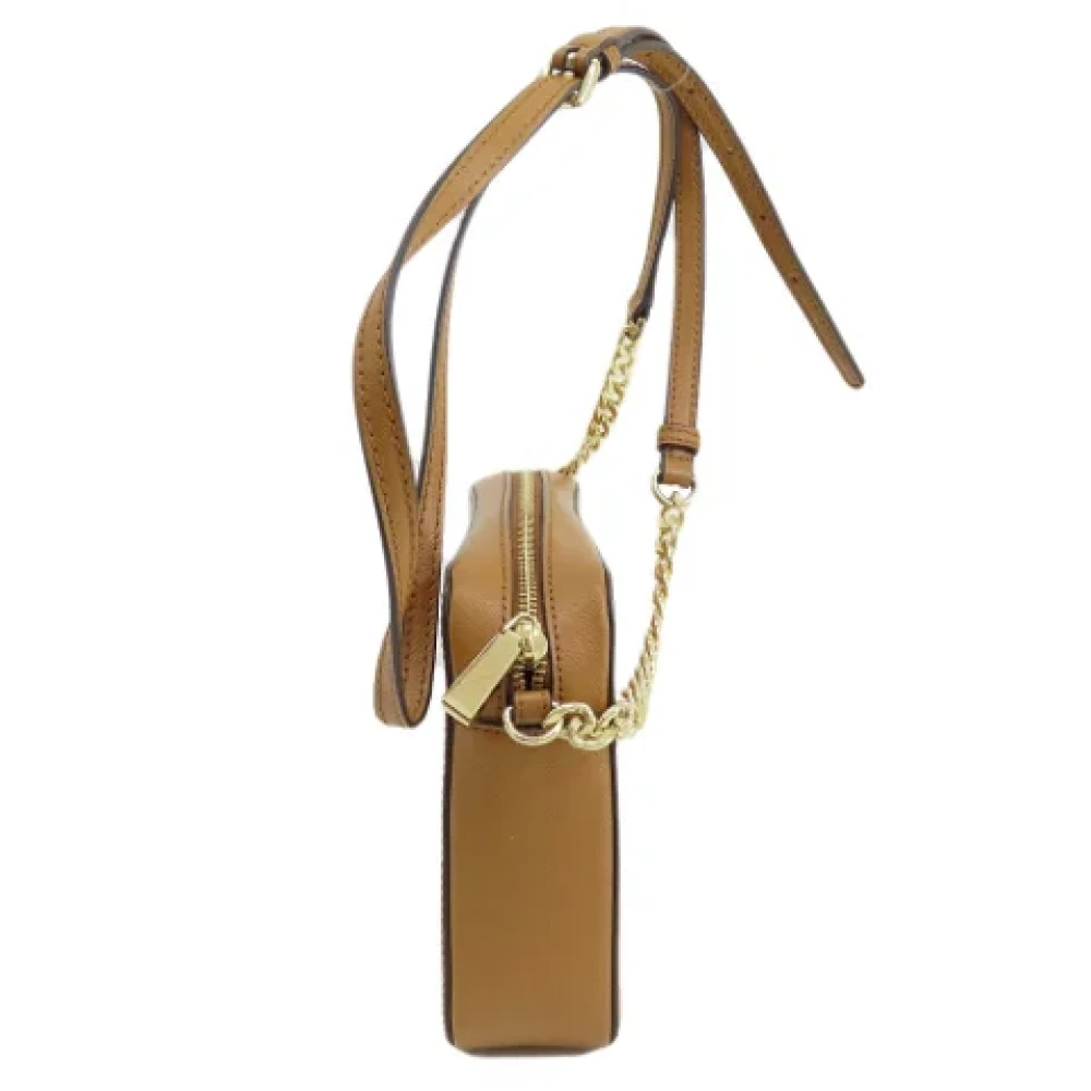 Michael Kors Pre-owned Leather shoulder-bags Brown Dames