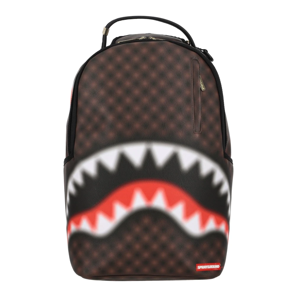 Sprayground Bruine Haai in Parijs Rugzak Brown Unisex