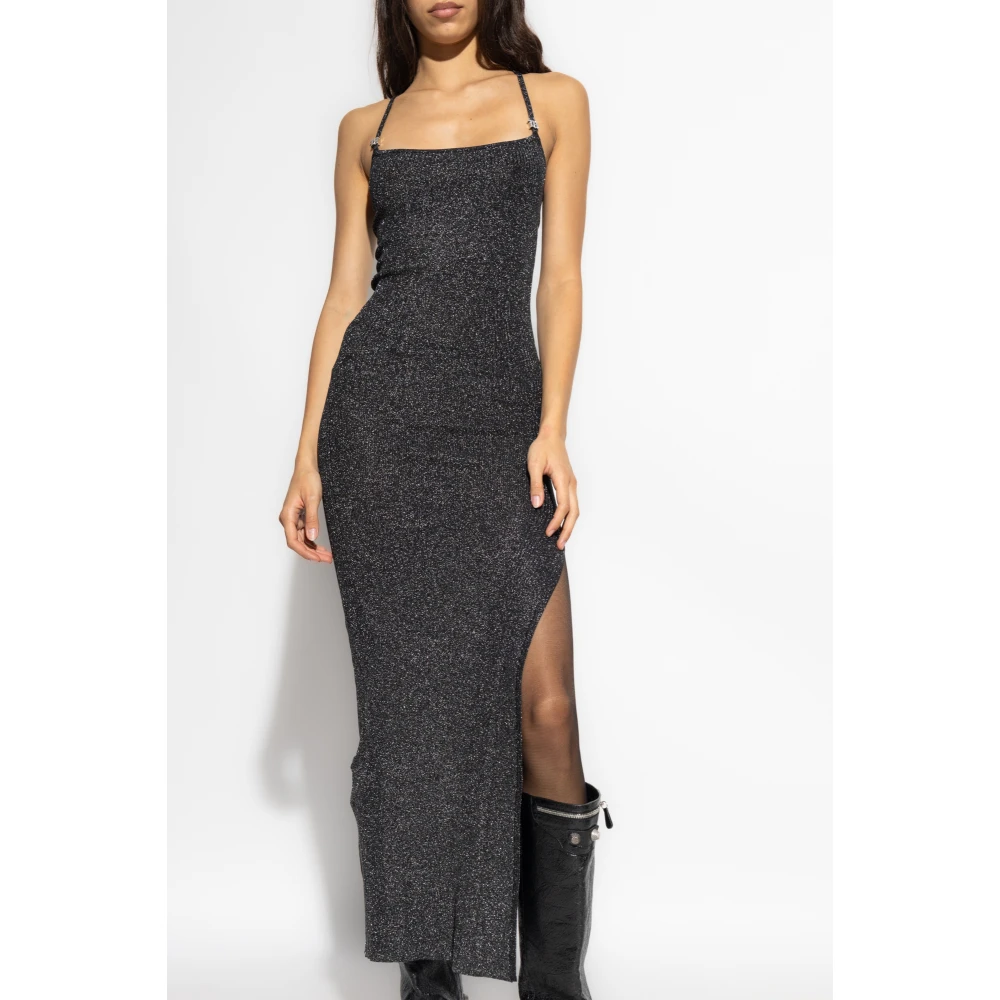 Misbhv Jurk met bandjes Black Dames