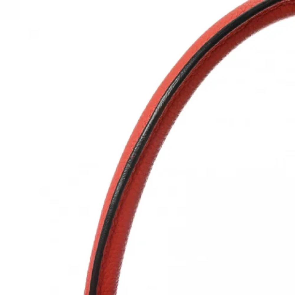 Celine Vintage Pre-owned Leather celine-bags Orange Dames