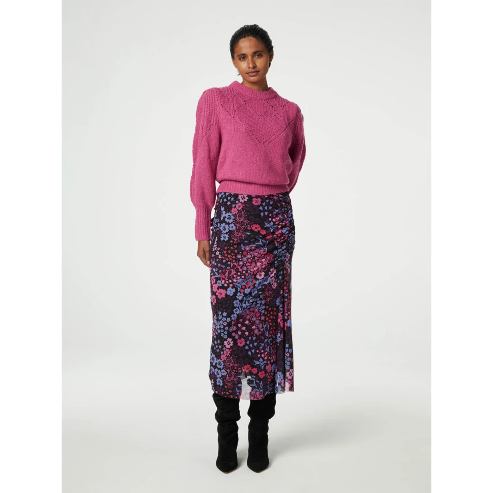 Fabienne Chapot Gedrapeerde Jessy Midi Rok Multicolor Dames