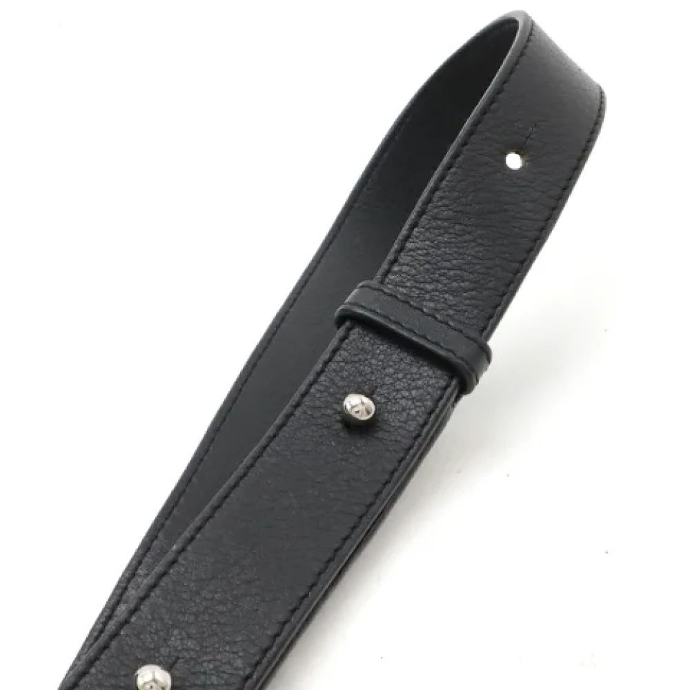 Loewe Pre-owned Leather shoulder-bags Black Dames