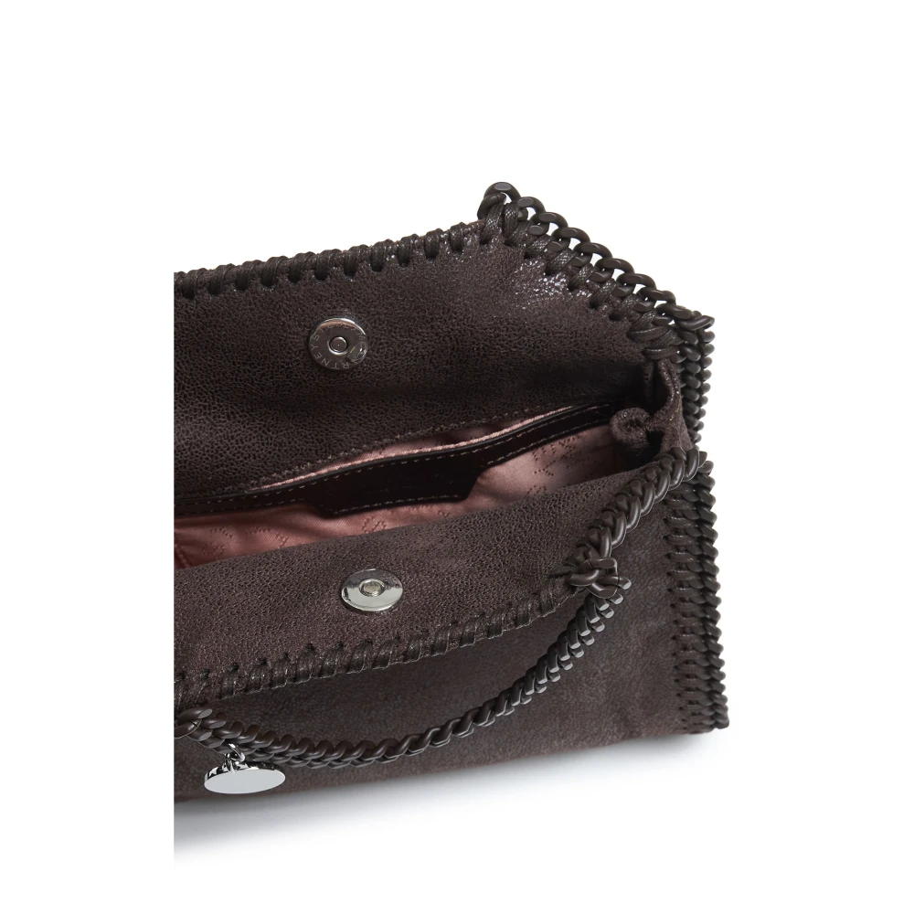 Stella Mccartney Stijlvolle Mahoniebruine Tote Tas Brown Dames