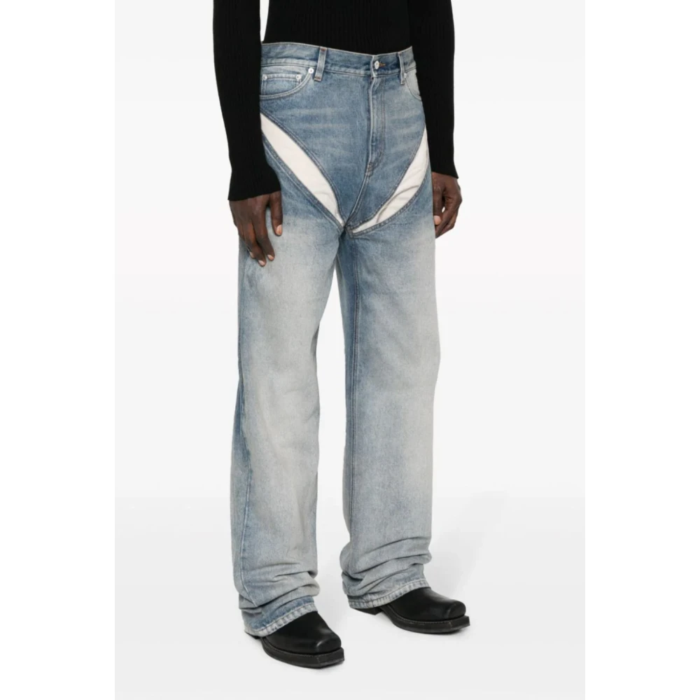 Y Project Straight Jeans Blue Heren
