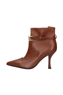 Spetsiga stilettoklackade ankelboots