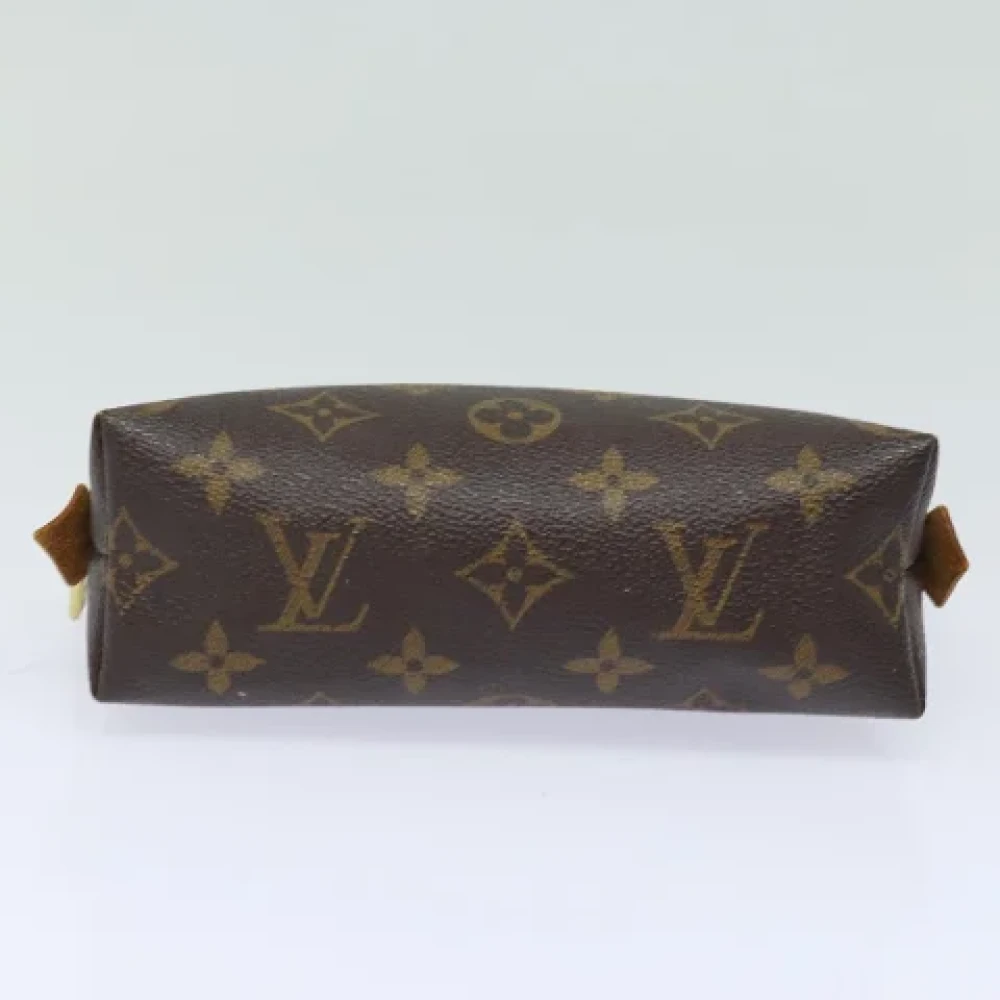 Louis Vuitton Vintage Pre-owned Canvas pouches Brown Dames